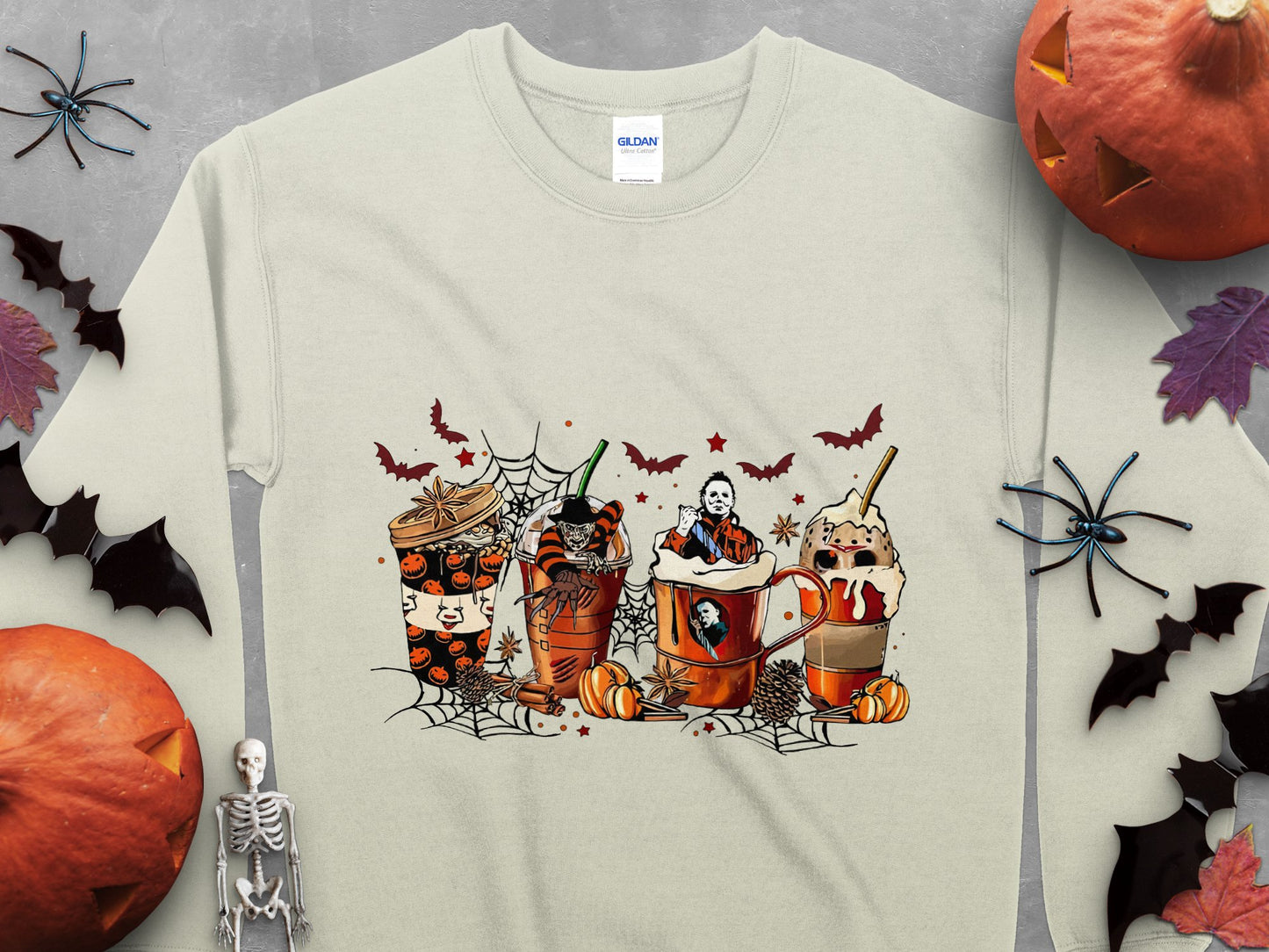 Pumpkin Spice and Horror delight Sweatshirt