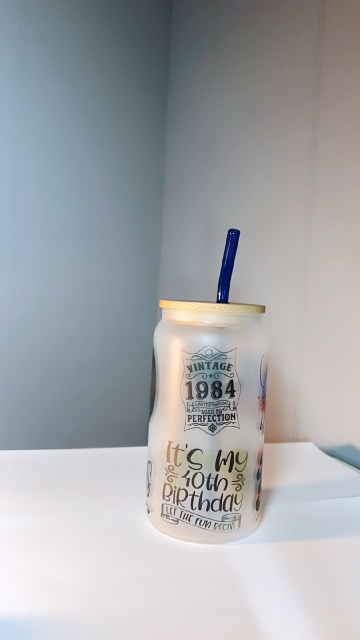 Custom Beer Glass Can