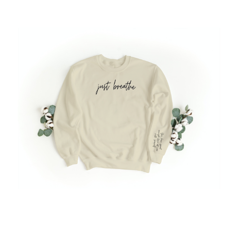 Just Breathe Sweatshirt