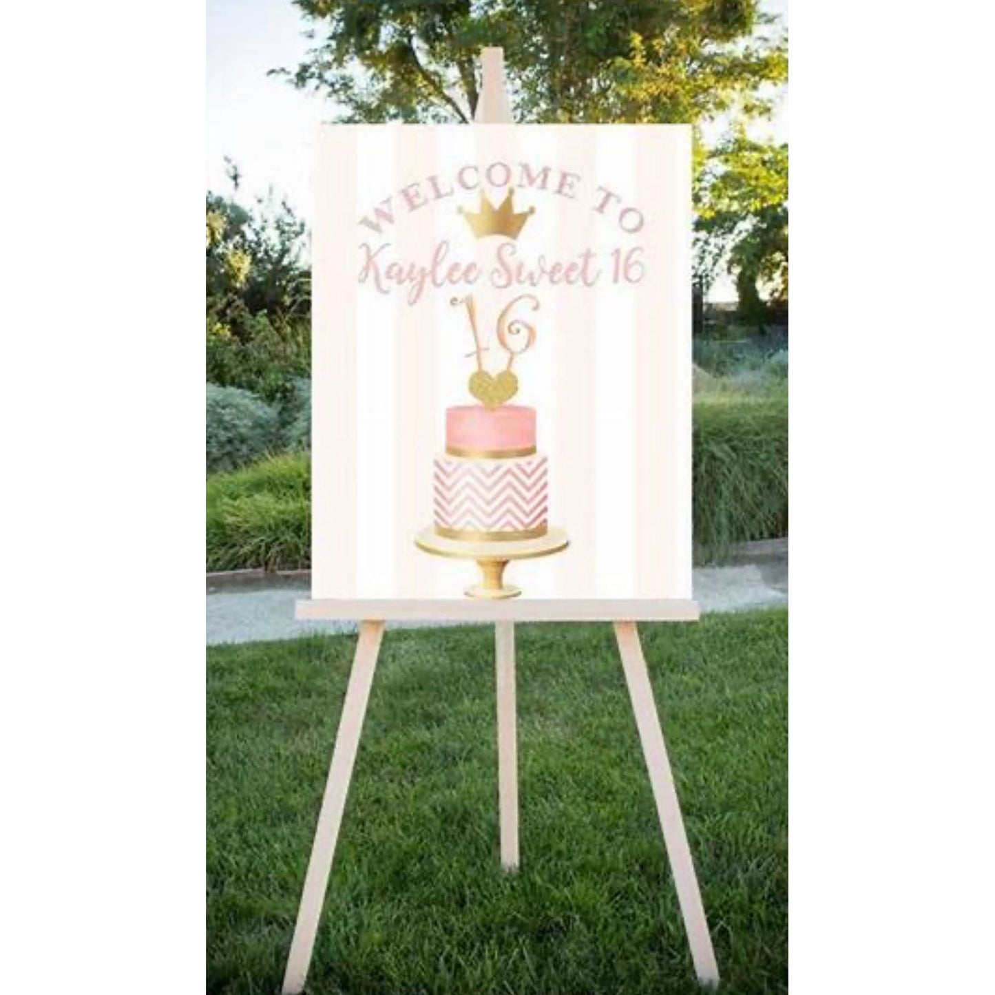 Personalized Welcome Sign