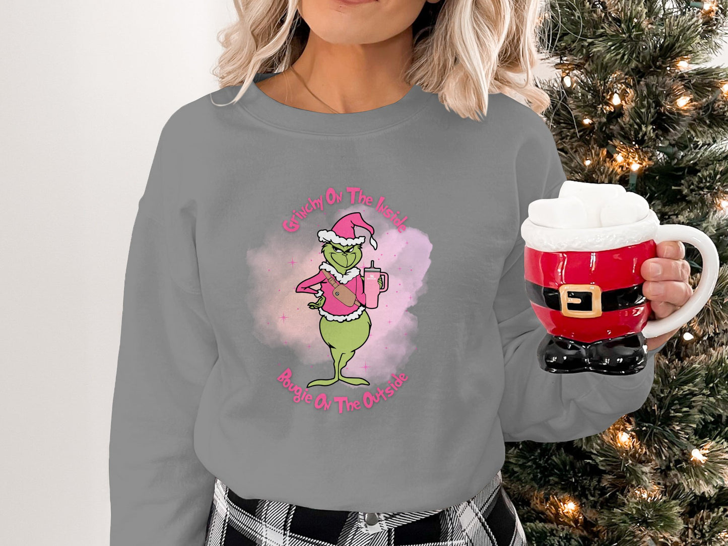 Steal the Show with a Whoville Christmas: A Funny Grinch Sweatshirt for the Holidays