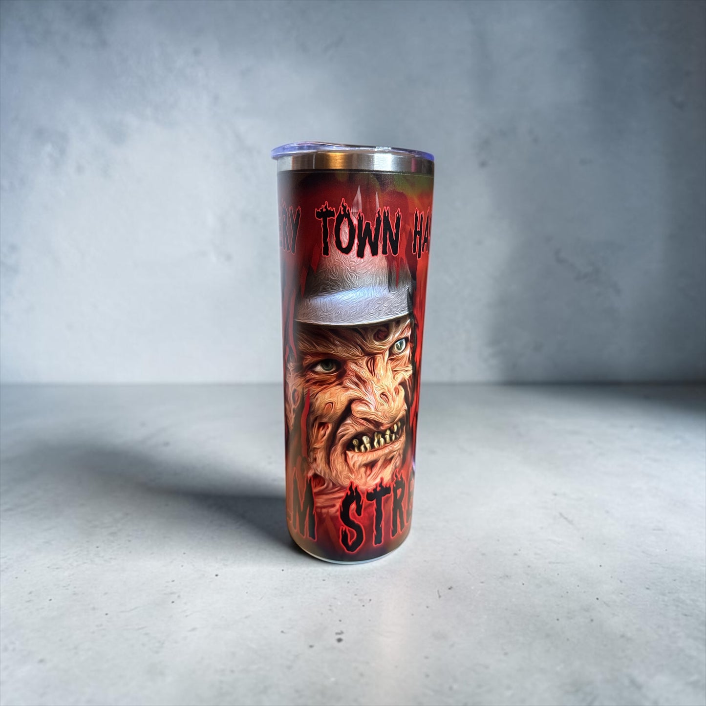 Horror Legends Halloween Tumbler with Handle (Copy)