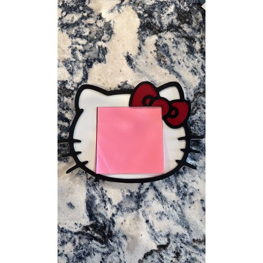 3D-Printed Character-Inspired Sticky Note Holder