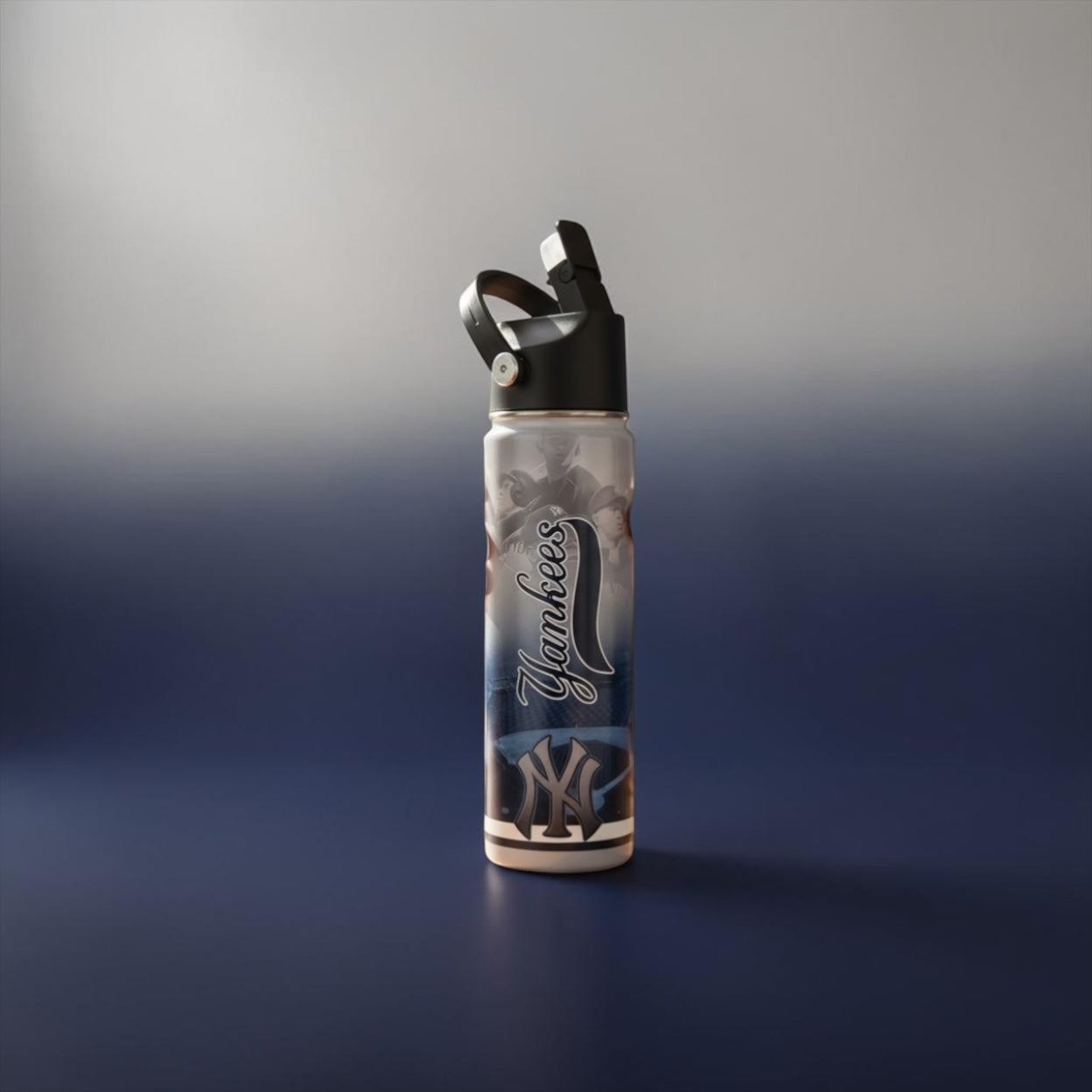 Yankees Inspired Spill-Proof Tumbler 🖤⚾