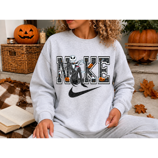 Nightmare Before Christmas Inspired Halloween Sweatshirt