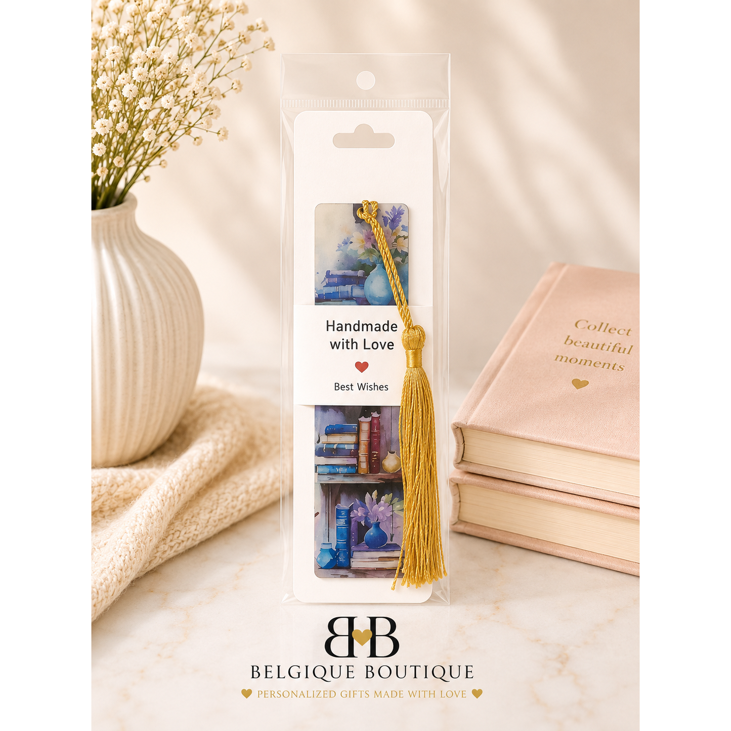Decorative Bookmark with Tassel | Multiple Designs