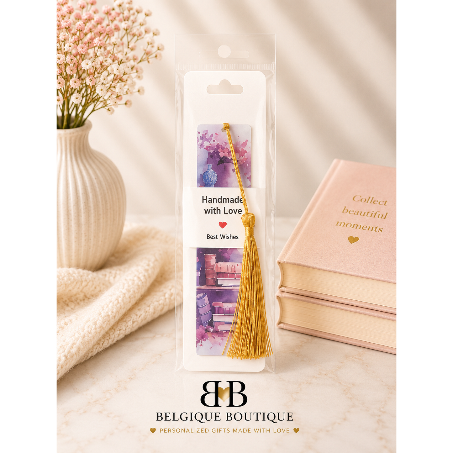 Decorative Bookmark with Tassel | Multiple Designs