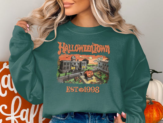 HalloweenTown 1998 Vintage Sweatshirt