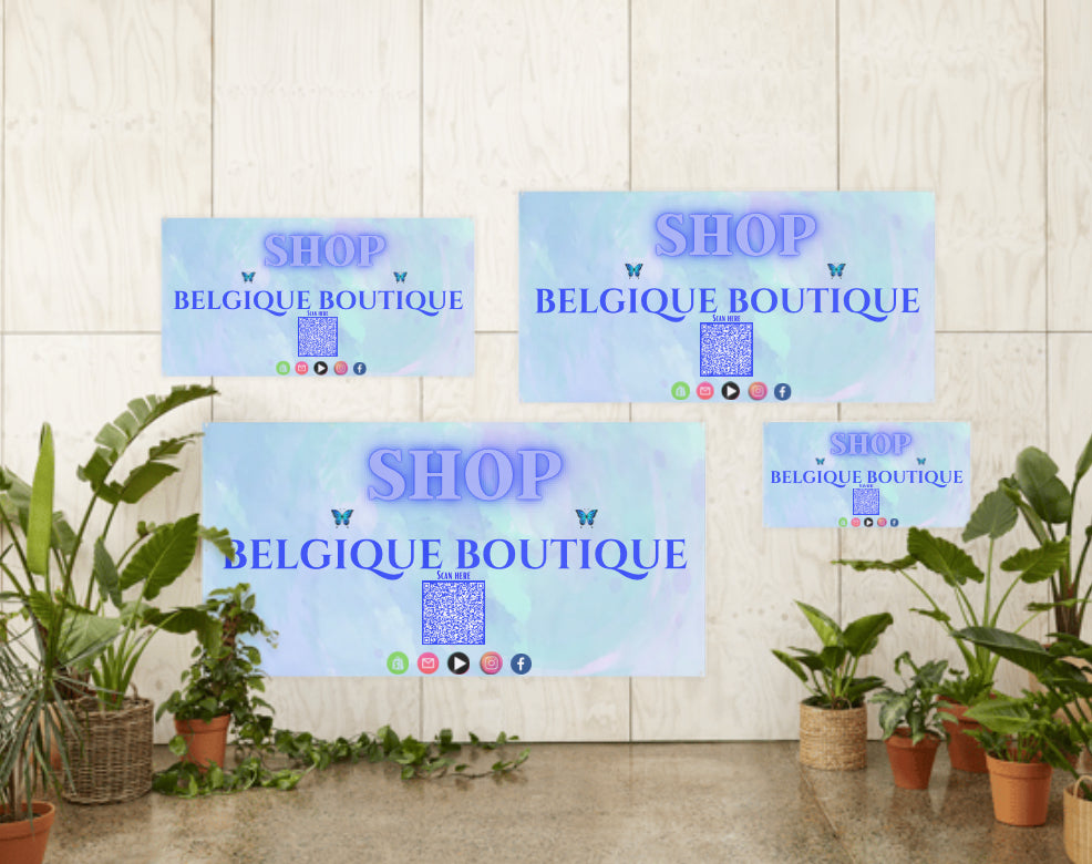 Small Business Vinyl Banner