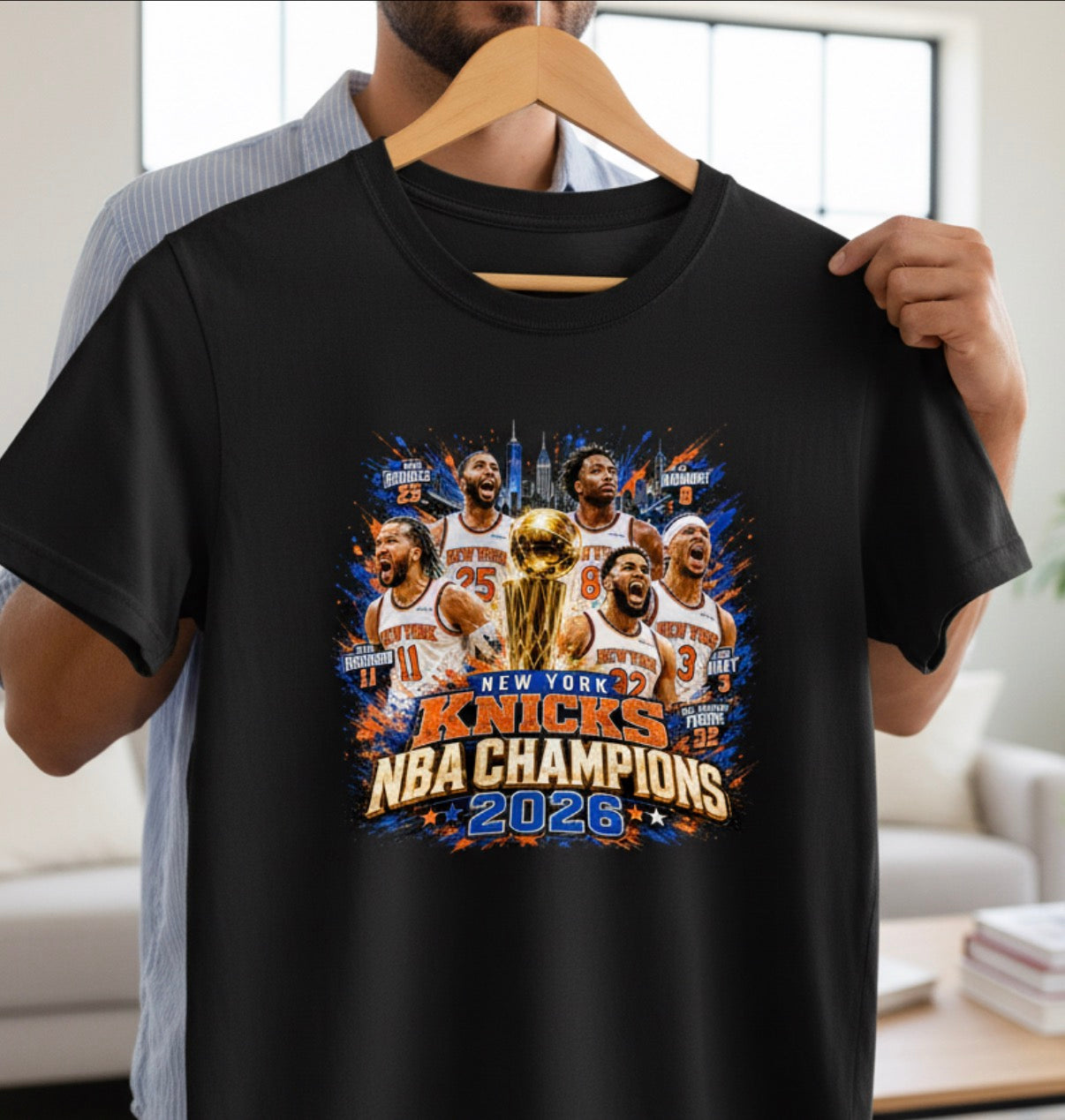 🏀 New York Knicks NBA Champions 2026 T-Shirt | Knicks Fan Tee