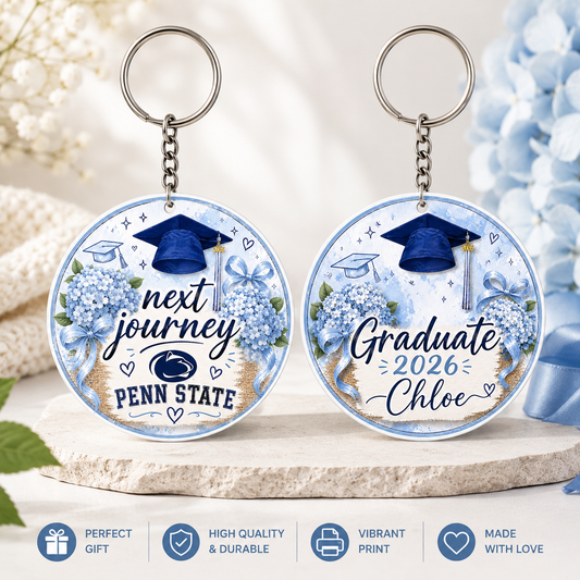 Personalized Graduation Keychain | Class of 2026