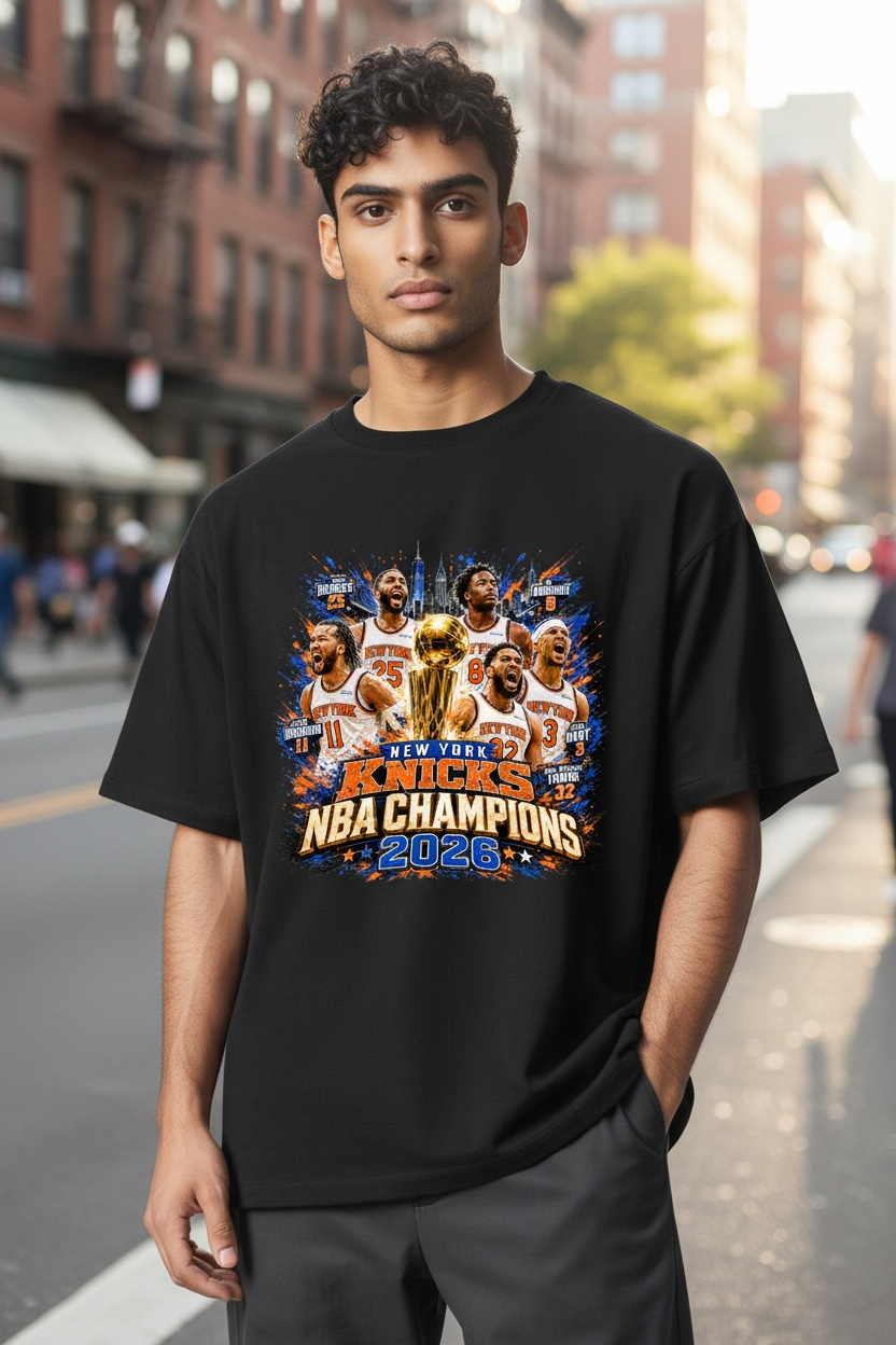 🏀 New York Knicks NBA Champions 2026 T-Shirt | Knicks Fan Tee
