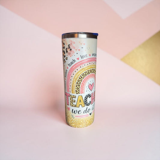 Teacher Rainbow 20 oz Tumbler