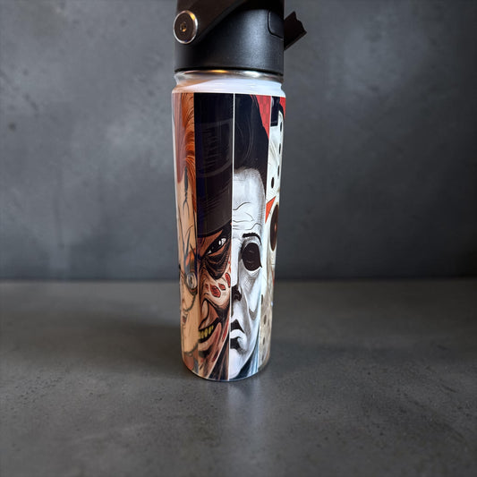 Horror Legends Halloween Tumbler with Handle