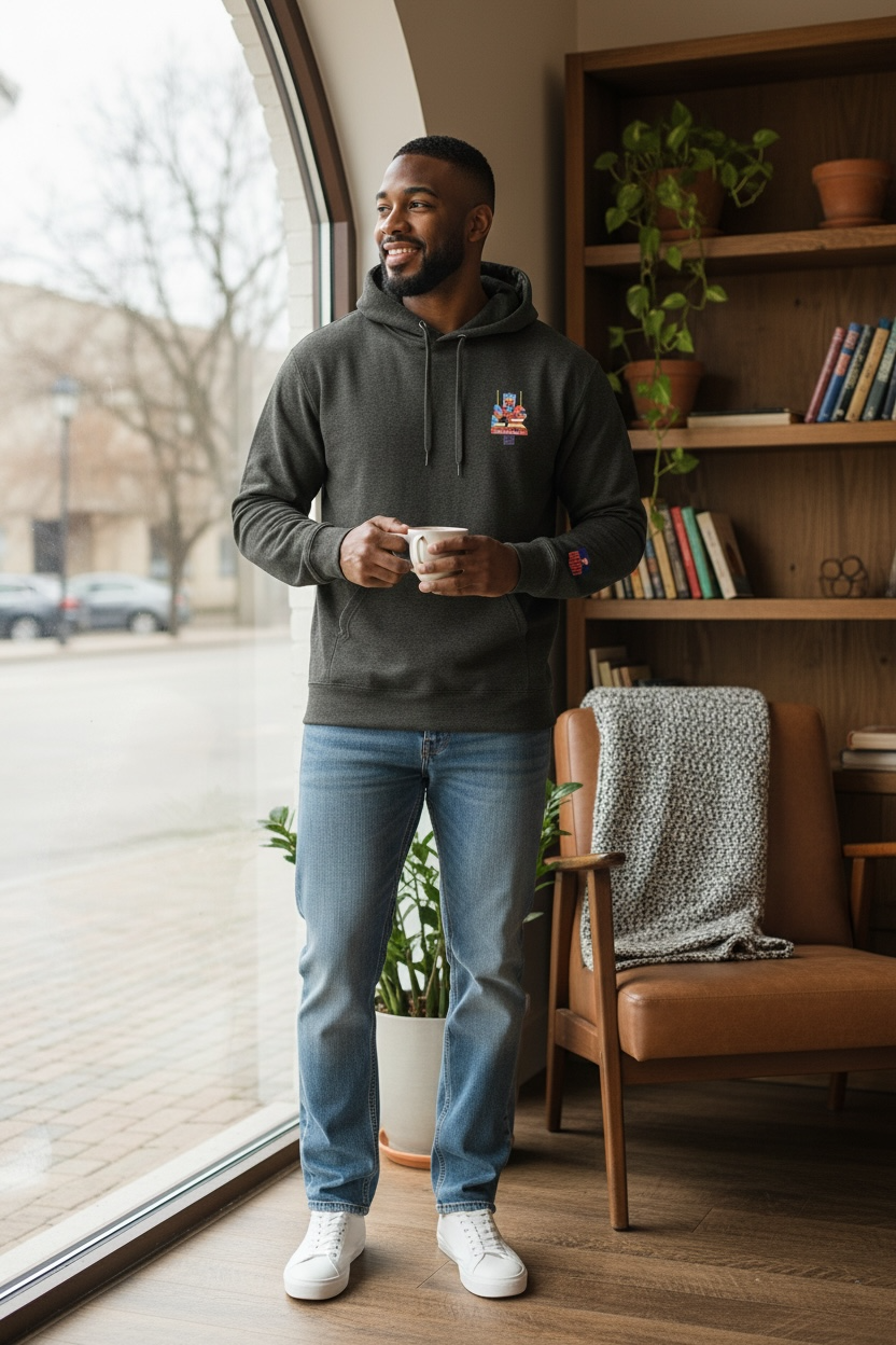 Benito Bowl Super Bowl 2026 Hoodie – Heather Grey | Custom NFL-Inspired Edition