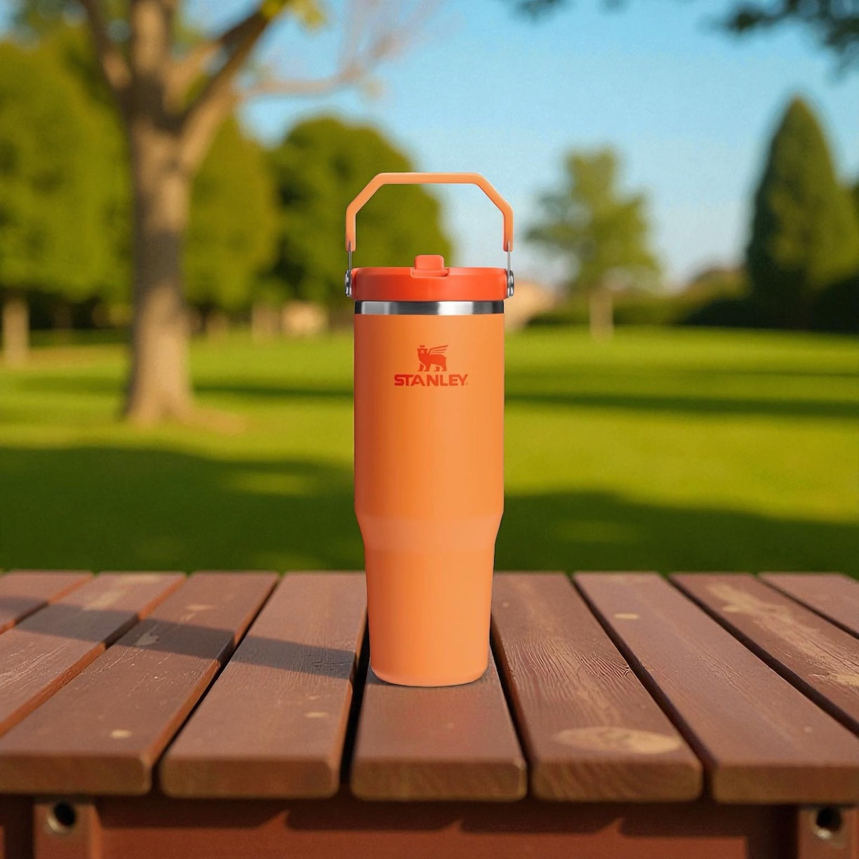 Stanley 30oz Tumbler with Handle – Stainless Steel Insulated Travel Cup.