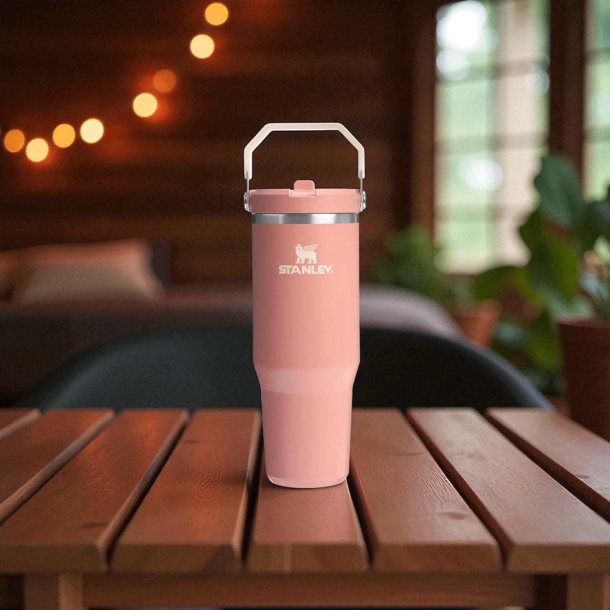 Stanley 30oz Tumbler with Handle – Stainless Steel Insulated Travel Cup.