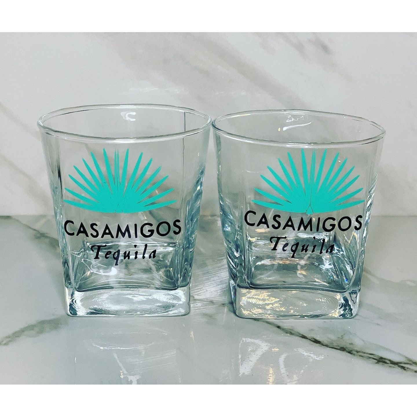 whiskey glass cup, tequila glass cup,  casamigos inspired glass cup